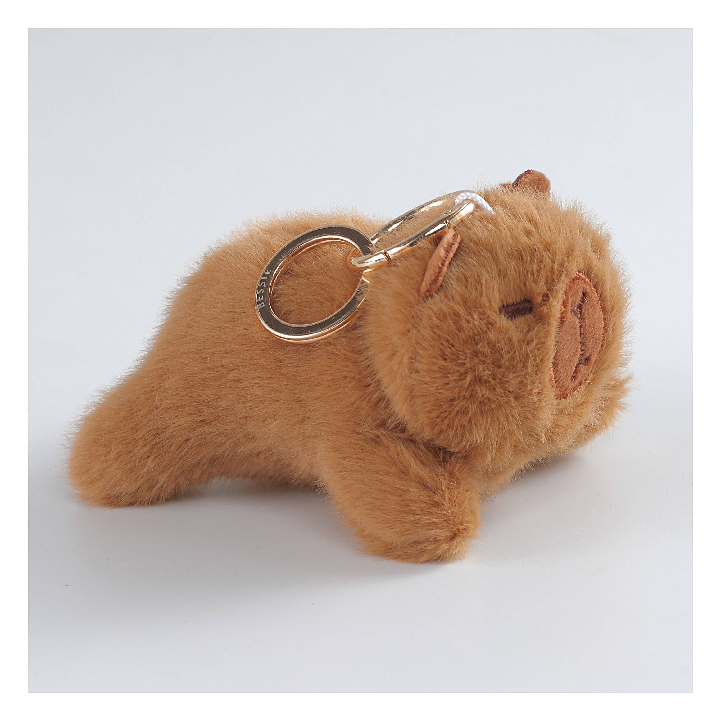 PLUSH CAPY BAG CHARM