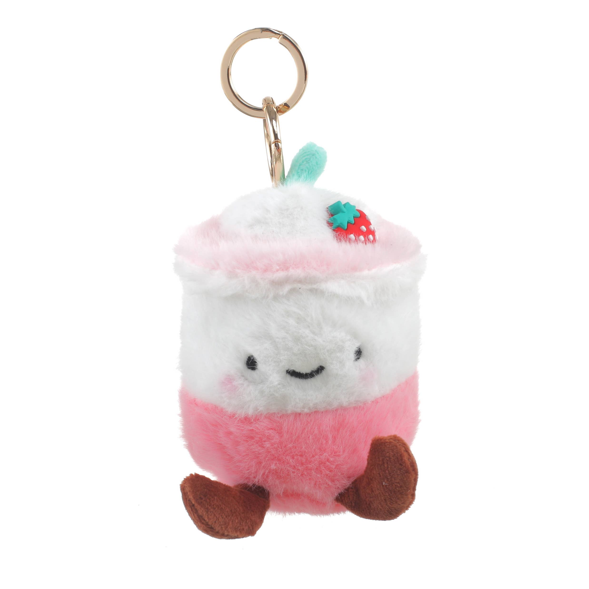 PLUSH ICED COFFEE BAG CHARM