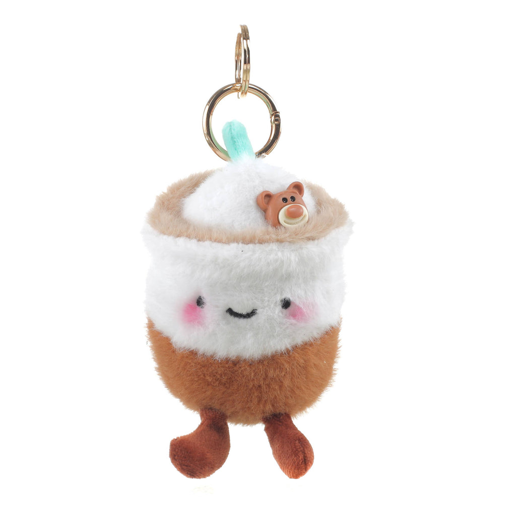 PLUSH ICED COFFEE BAG CHARM