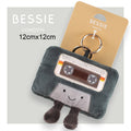 PLUSH CASSETTE BAG CHARM