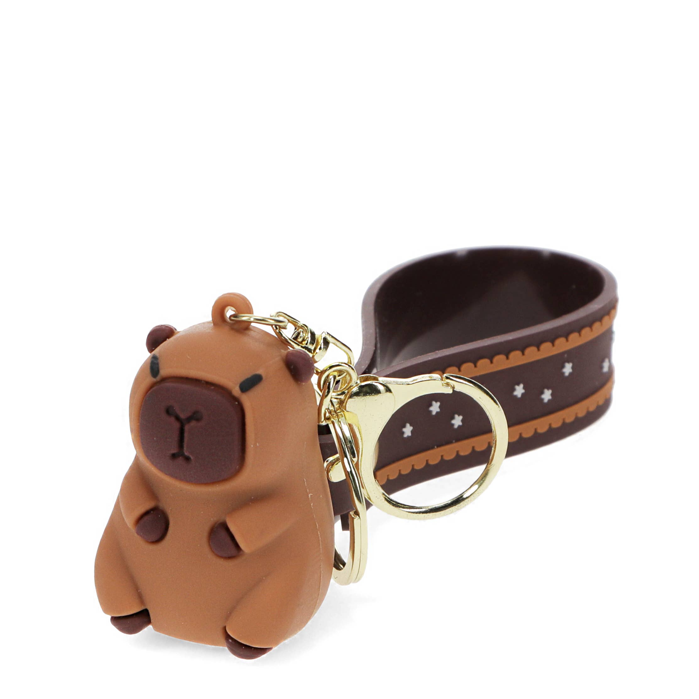 Keyring bag charm - Capybara