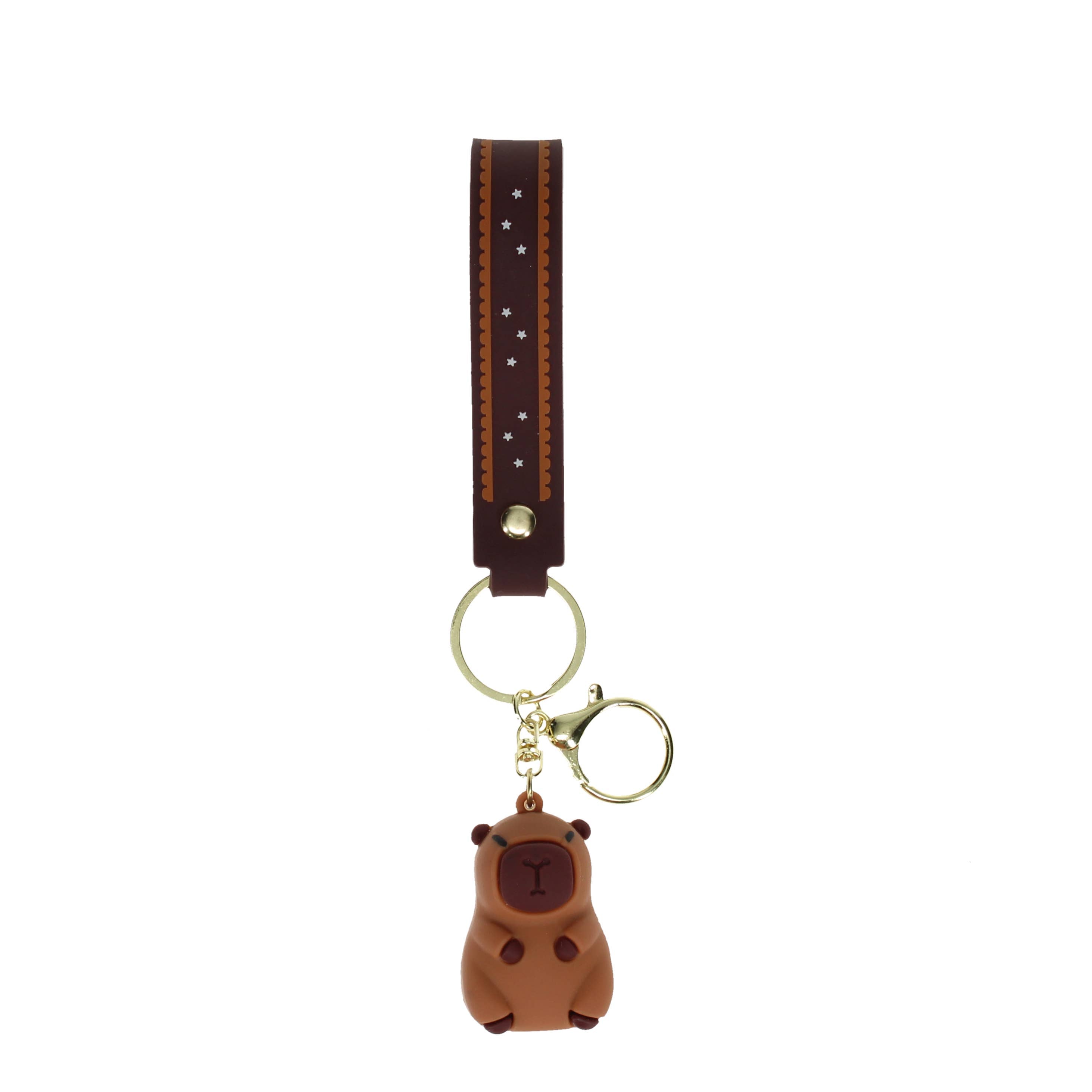 Keyring bag charm - Capybara