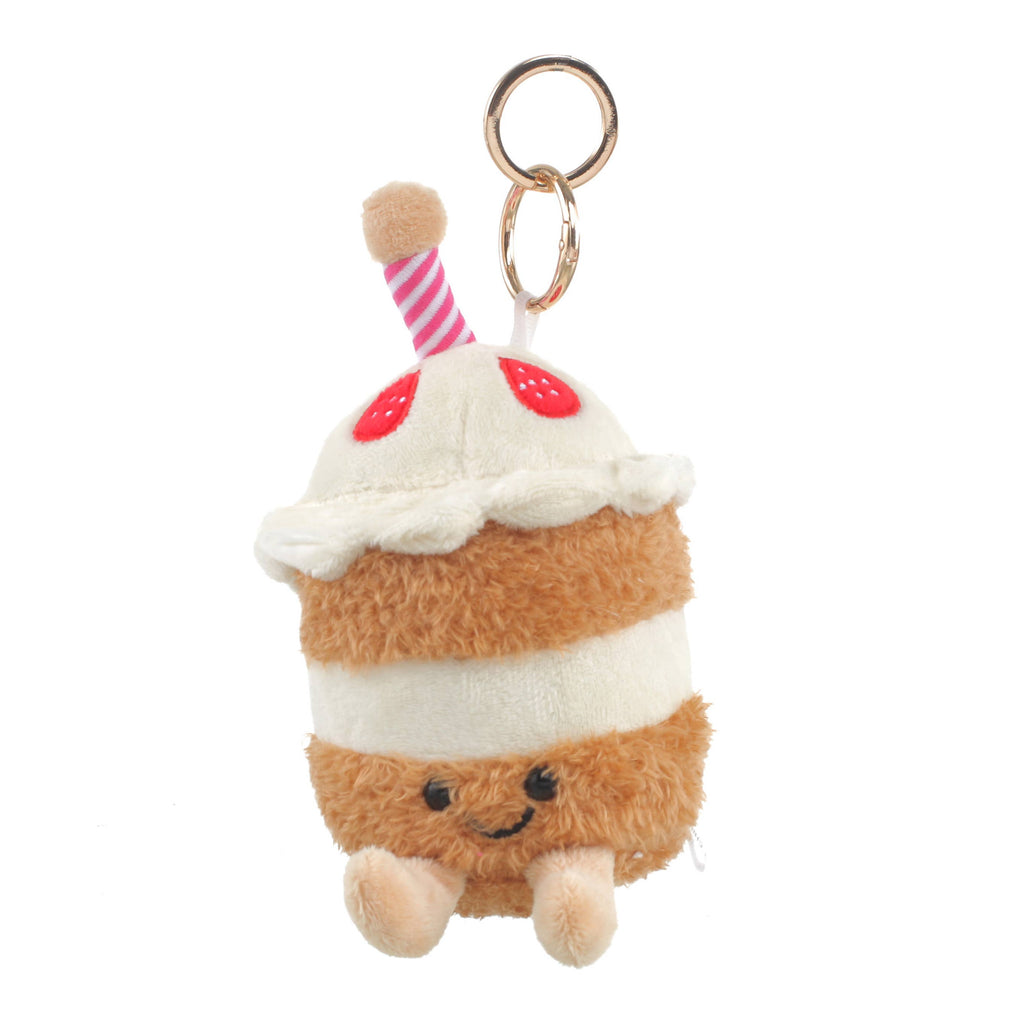 PLUSH BIRTHDAY CAKE CHARM